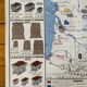 1964 School Map Railways of France