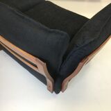 Two-seater sofa, beech wood. Danish manufacture