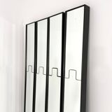 Lot of gronda model mirrors/coat racks by luciano bertoncini for Elco
