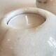 2 marble ball tealight holders from the 70s