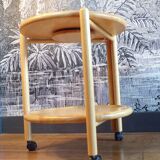 Side table 2 trays 1980 Italy