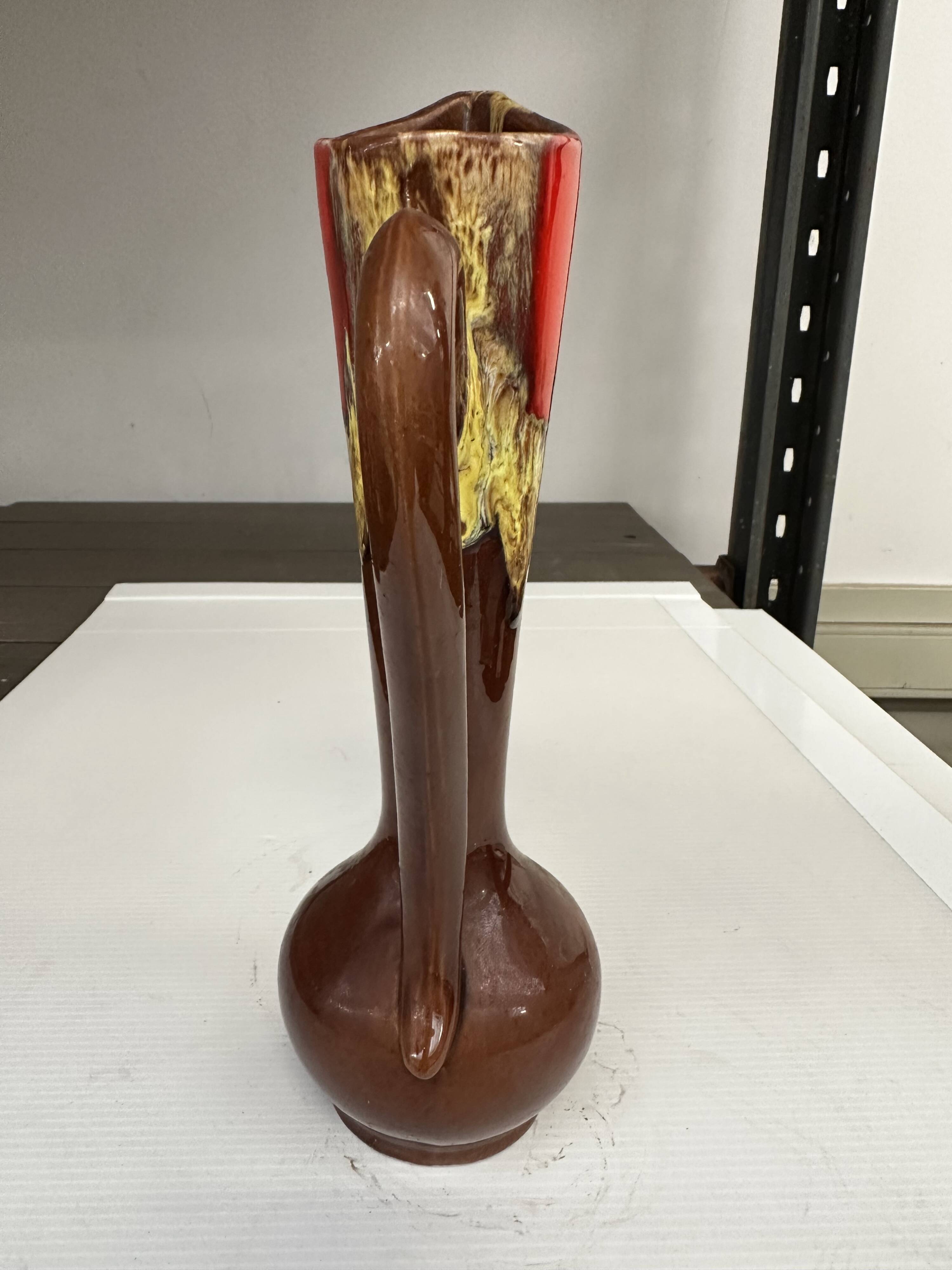 Pichet - Soliflore Vallauris céramique émaillée H 26 cm