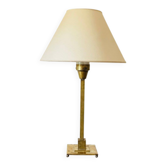 Brass table lamp by Officine A Boffelli Milano Italy 1935