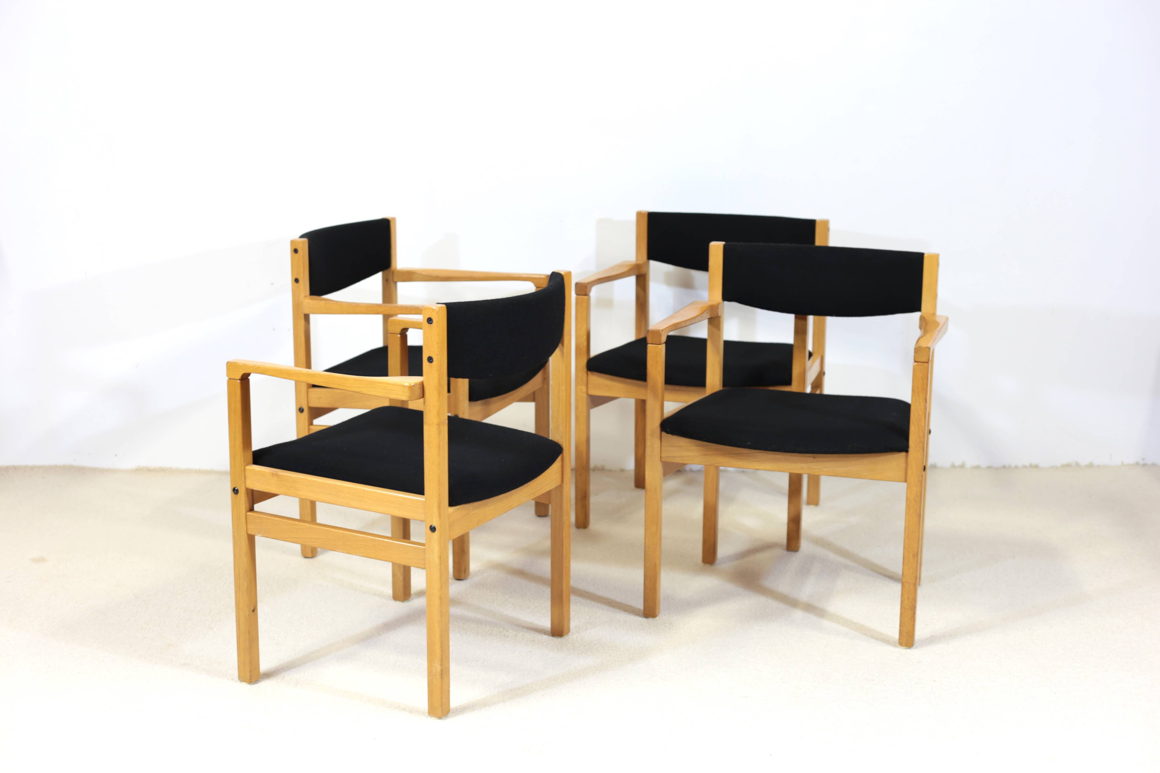 Fauteuil danois en chêne