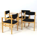 Fauteuil danois en chêne