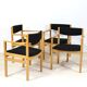 Fauteuil danois en chêne