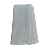 Antique white granite cotton tablecloth 135 x 145 cm