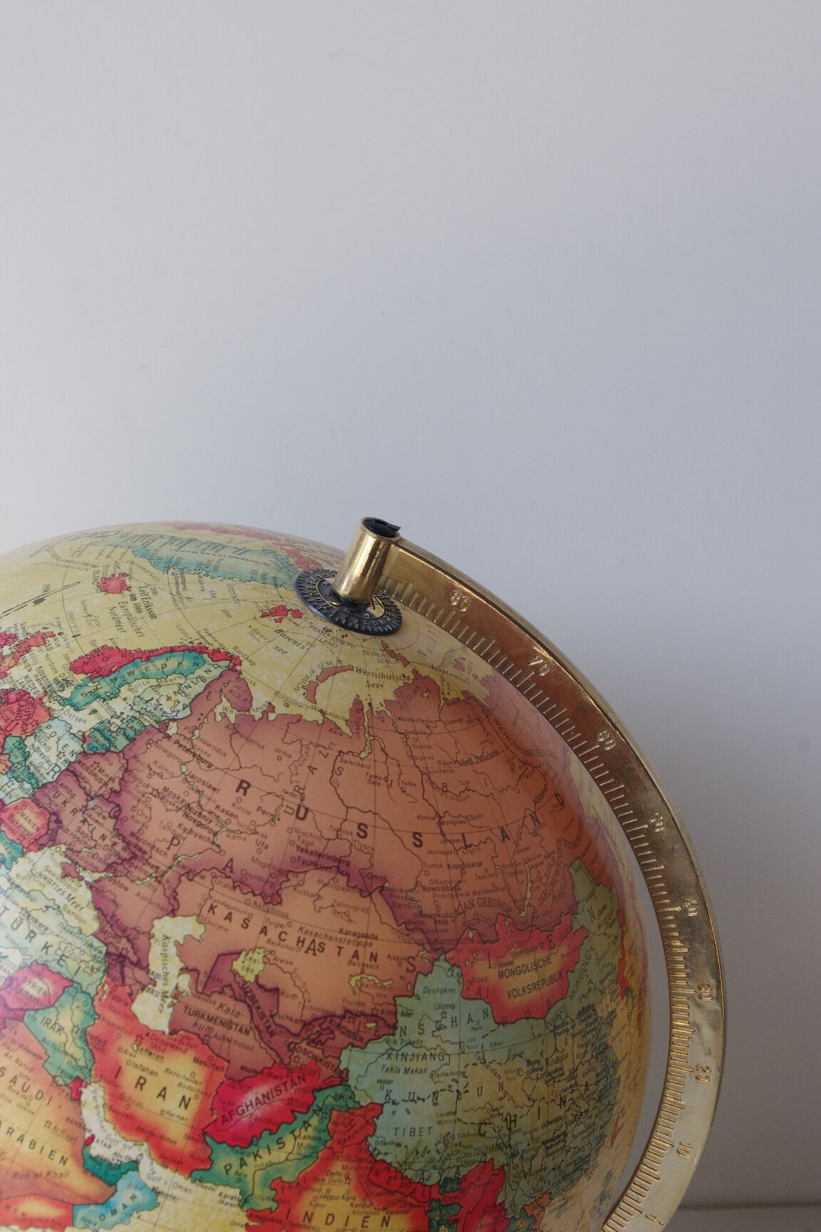 Vintage danish globe, 1970s