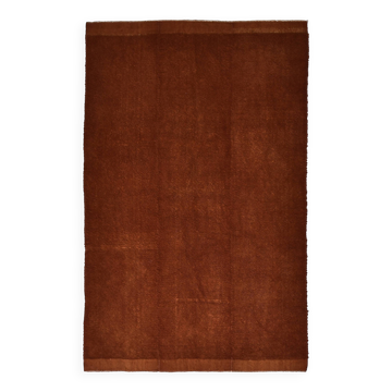 6x10 Terracotta Turkish Vintage Soft Rug 194x294Cm SK 241964