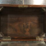 Dressing table / Worker in mercury glass marquetry and bronze fittings