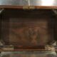 Dressing table / Worker in mercury glass marquetry and bronze fittings
