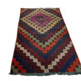 Vintage turkish kilim rug, 95 x 57 cm