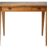 Farmhouse side table in old wood