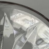 6 Saint-Louis Crystal Champagne Flutes | Camargue Model | 20th Century