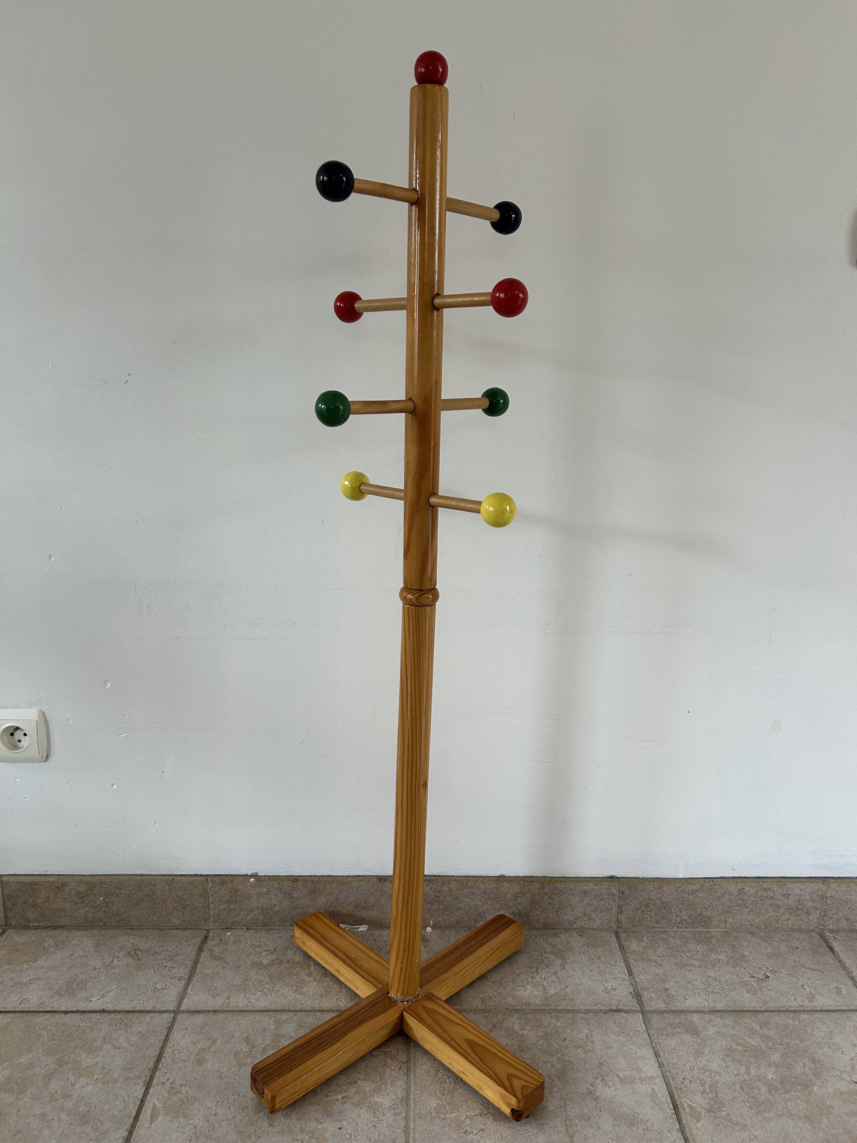 Children's coat rack spoutnik - vintage
