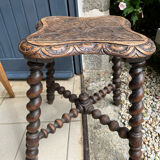 Carved stool