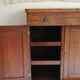 Walnut sideboard, 3 drawers and 3 doors, 1930s.