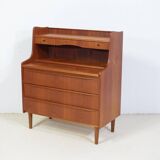 Danish teak secretary