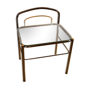 Table de chevet en métal