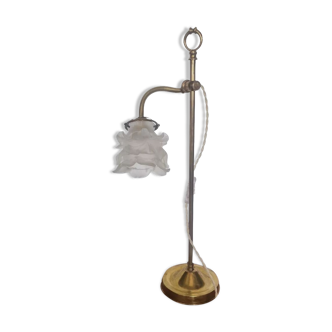 Lampe monté et baisse période art nouveau