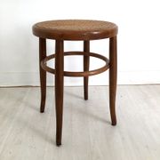 Pair of caned stools