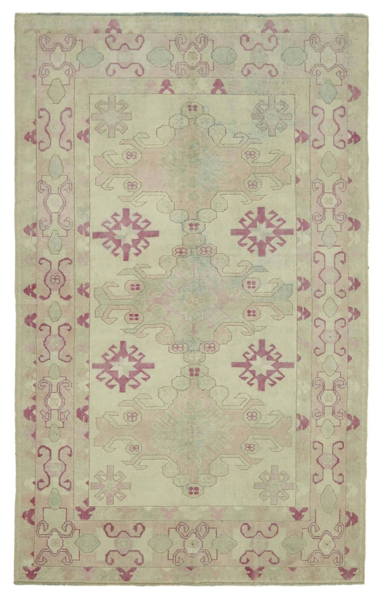 Turkish Vintage Anatolian Rug 153 cm x 245 cm