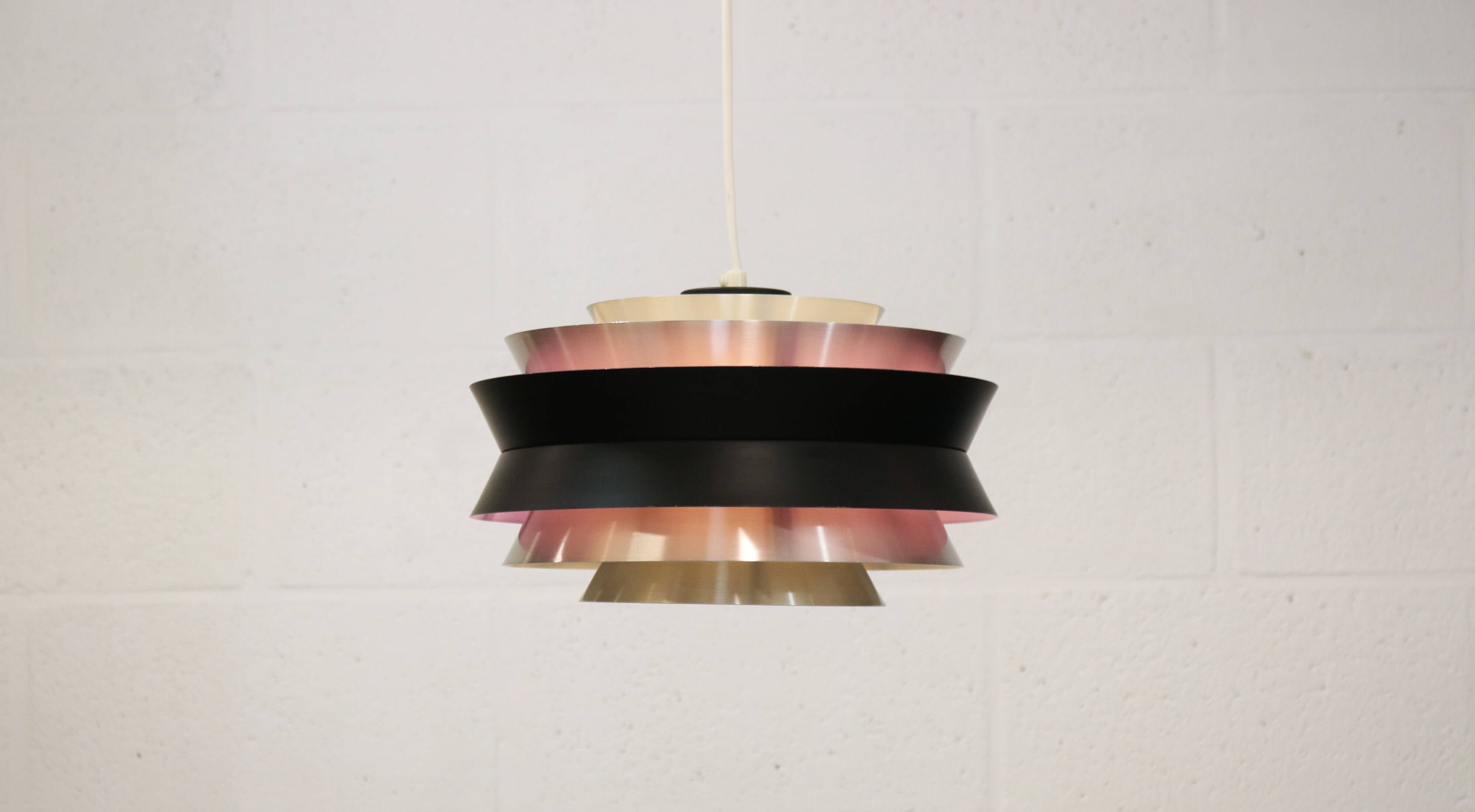 Swedish Vintage Design Lamp: Carl Thore Trava, 1970s Scandinavian Lighting