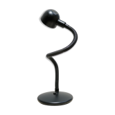 Lampe de bureau serpent Hebi vintage noire