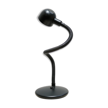Lampe de bureau serpent Hebi vintage noire