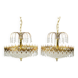 Crystal Chandelier, Germany, 1970s