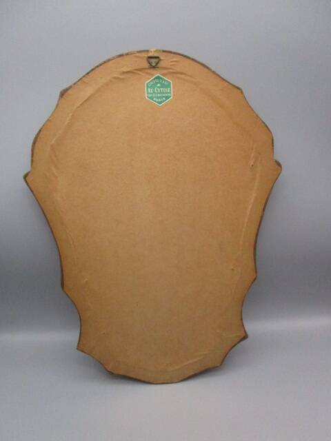 Old gilded wood mirror