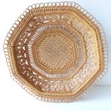 Corbeille osier vintage