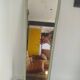 Large vintage rearview mirror from the 50s/60s