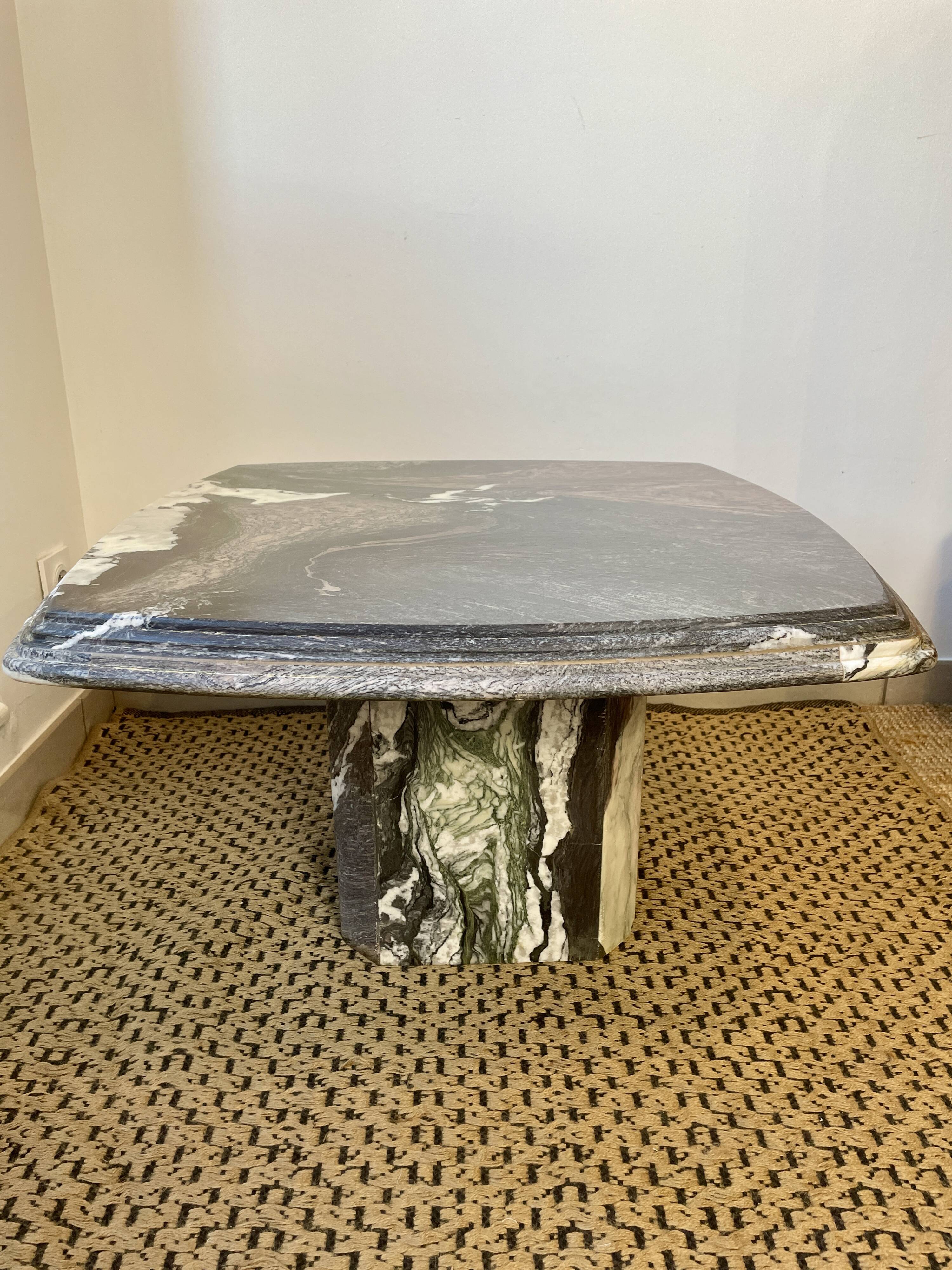 Italian marble coffee table