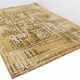Modernist geometric design carpet, Czechoslovakia, 1960s