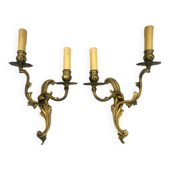 Louis XV style wall lights