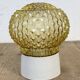 Vintage White Porcelain Ceiling Light, 1970s