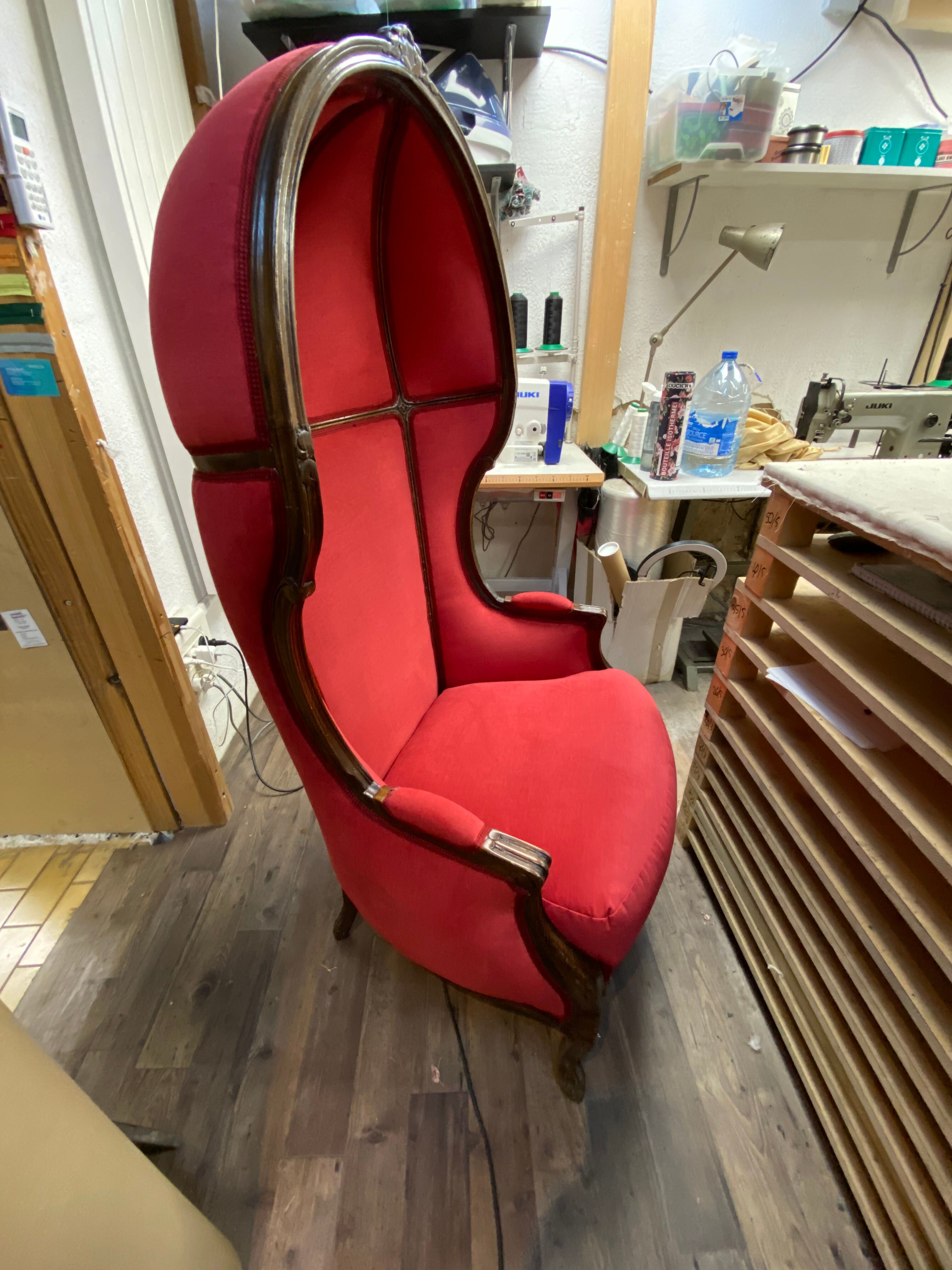 Dome or cathedral armchair