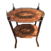 Table d'appoint marquetée Napoleon III