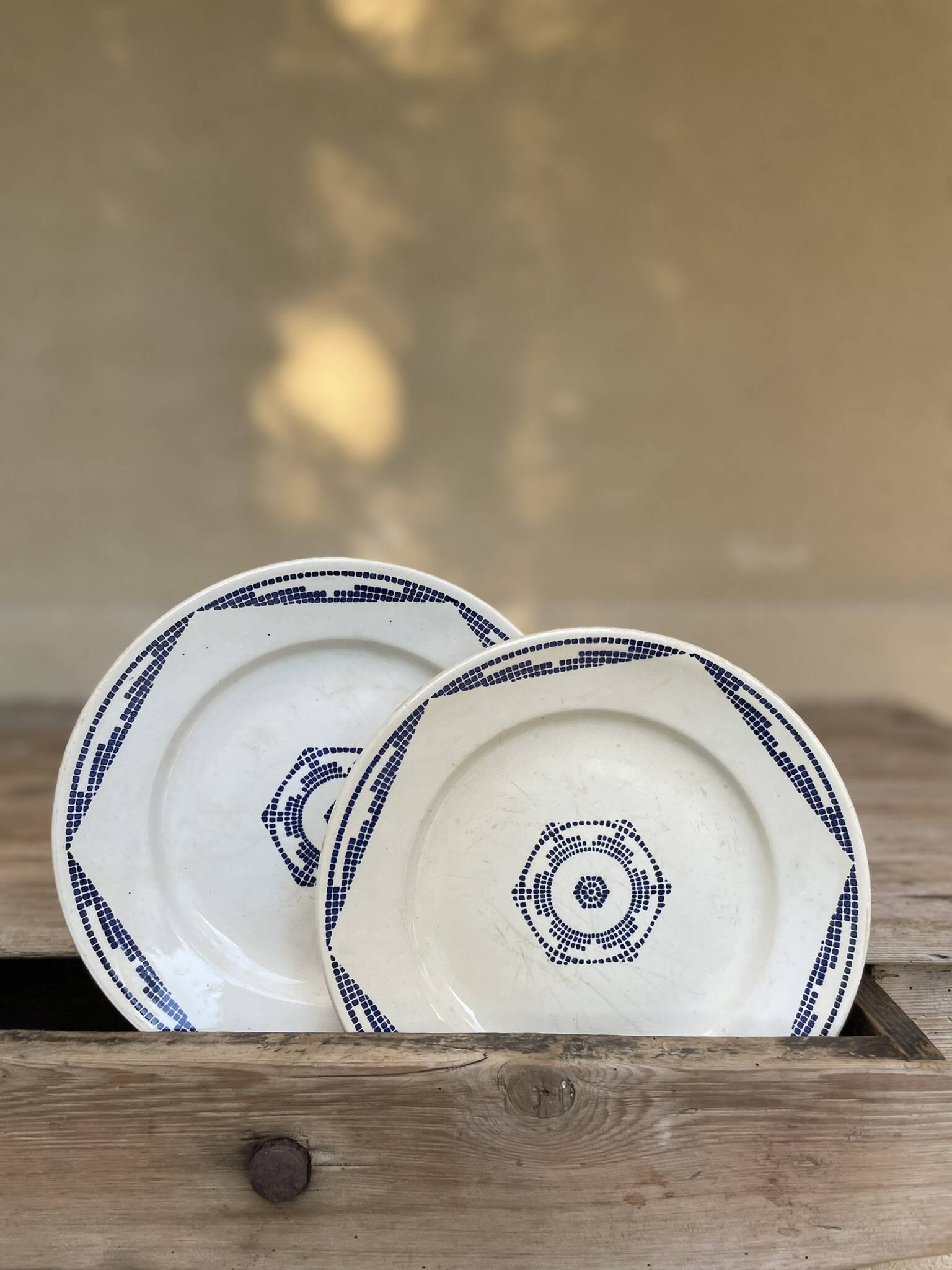 Set of 2 FNG Andréa flat plates