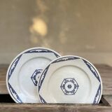 Lot de 2 assiettes plates FNG Andréa