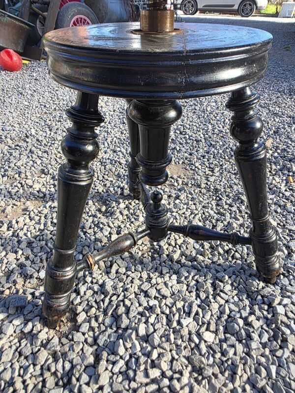 Tabouret de piano Napoléon III