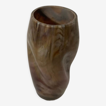 Glass paste vase