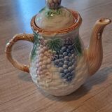 Old barbotine coffee service