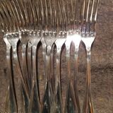98-piece silver metal cutlery set
