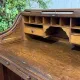 Bureau à cylindre en chêne