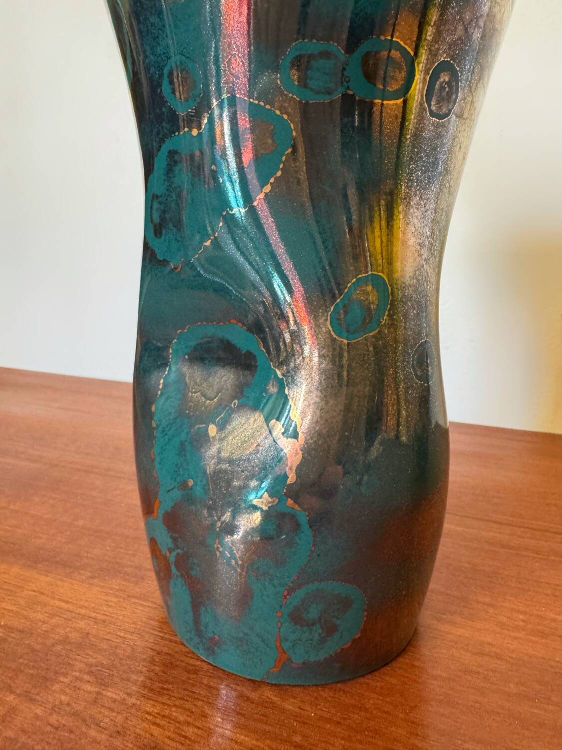 Arts Ceram Grand Feu Art Deco Vase