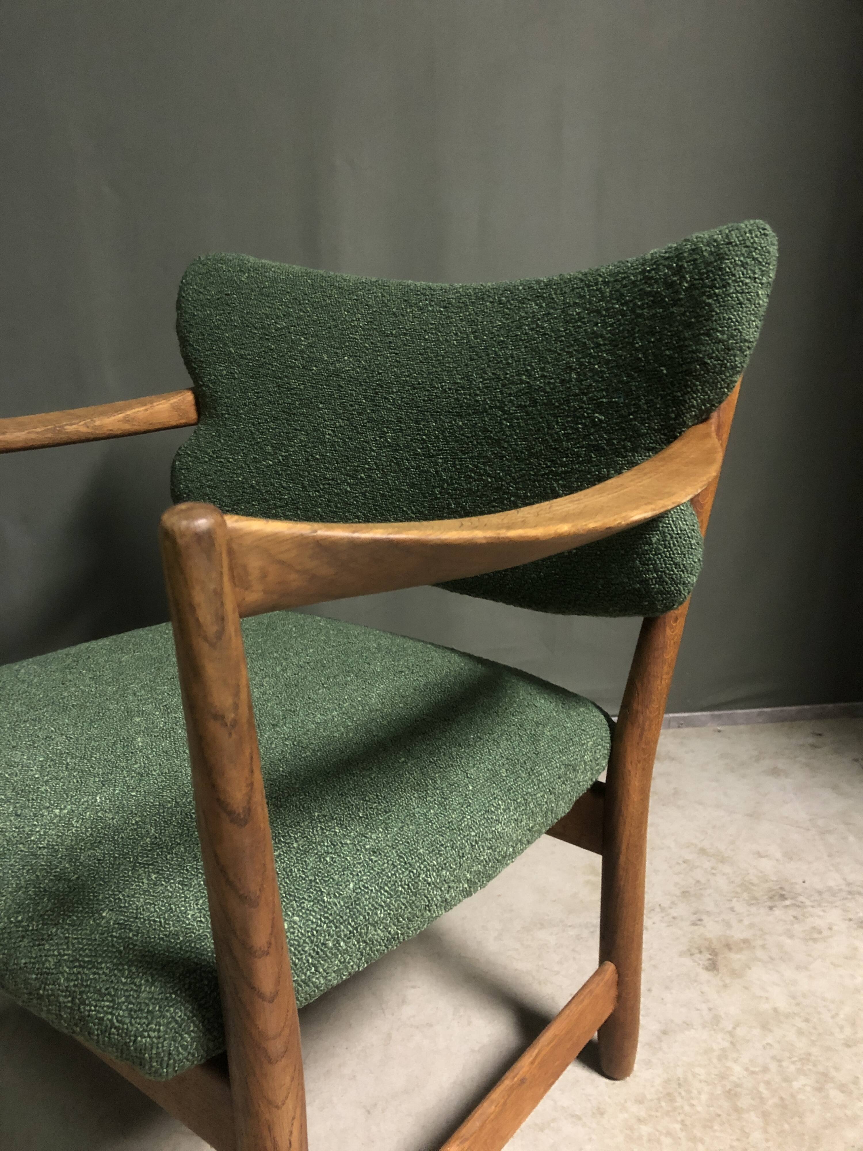 Fireplace lounge chairs by fredrik kayser and adolf relling for dokka møbler