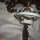 Old bronze chandelier
