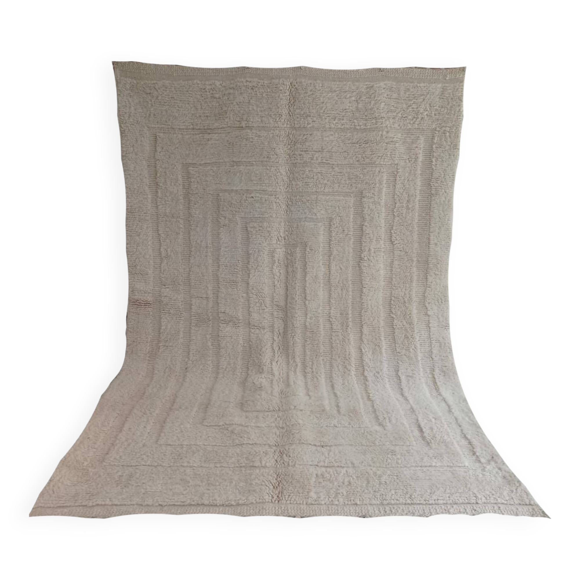 Handmade wool Berber rug 300 X 200 CM